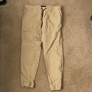 American Eagle Khaki Joggers